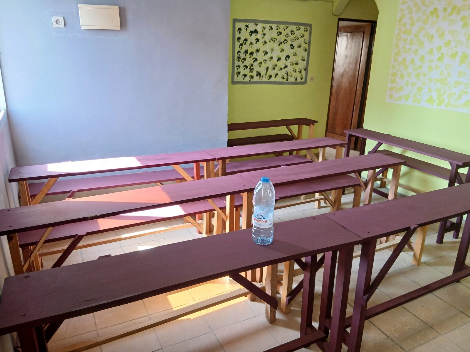 Salle de cours de PVT Institut à Rails-Bonaberi, Douala